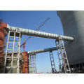 Large diameter FRP chimney stack GRP